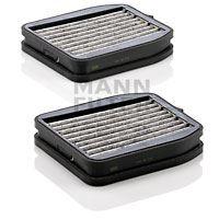 KABIN FILTRESI TAKIMI MERCEDES E-CLASS W211 S211 KARBONLU - MANN - OEM A2118300818