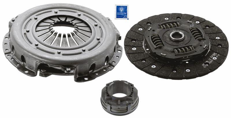 DEBRİYAJ SETİ TRANSIT TURBO T12-T15 95>01 2.5 TD RULMANLI - SACHS - OEM 93VX