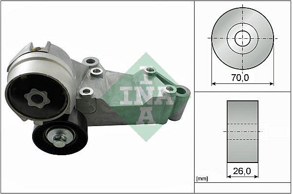 ALTERNATÖR GERGİ RULMANI (KÜTÜKLÜ) CONNECT 02>14 FOCUS I 98>04 1.8 TDCİ - INA - OEM 1S4Q6A228AF