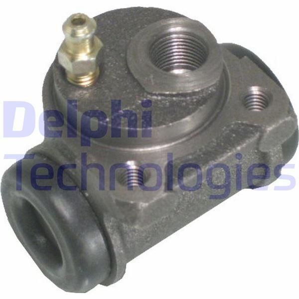 TEKERLEK SİLİNDİRİ DÜZENEĞİ ARKA; SOL CITROEN SAXO / PEUGEOT 106 91> - DELPHI