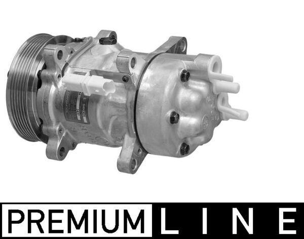KLİMA KOMPRESÖRÜ PEUGEOT P206-P307 02> 12/99>05 1.4-2.0 HDI - MAHLE - OEM 9682930280