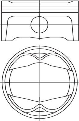 PİSTON — MAHLE 503PI00102000 - MAHLE