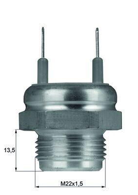 FAN MÜŞÜRÜ RENAULT 18 Variable (135_) 80-85C — MAHLE TSW6 - MAHLE - OEM 81255056074