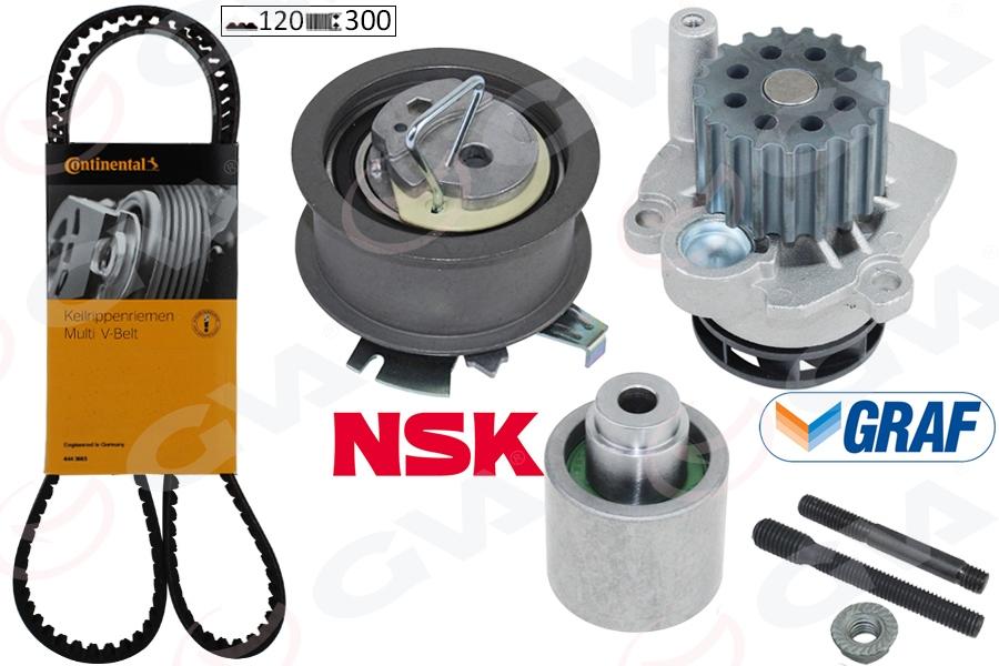 DEVİRDAİMLİ TRİGER SETİ T5-CADDY-PASSAT-JETTA-GOLF-POLO-A3-LEON 1.4-1.9TDI (BJB-AXB-AMF-BLS-AVF-BNM - GVA - OEM 038198119A