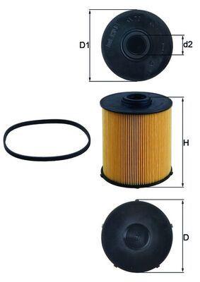 YAKIT FILTRESI MERCEDES OM611 OM612 OM613 W202 S202 C209 W210 S210 W220 - MAHLE - OEM A6110900051