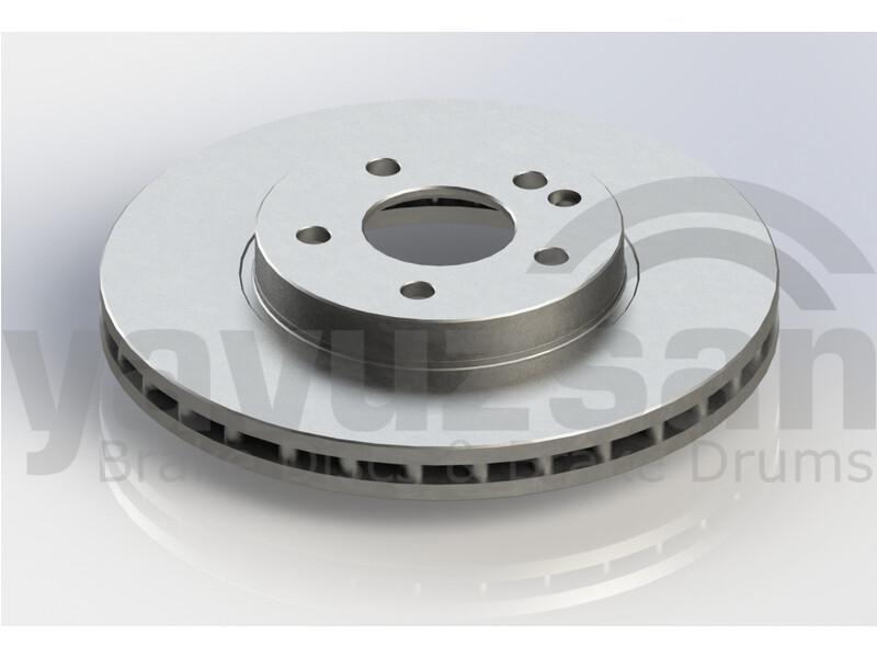 FREN DISKI ON MERCEDES VITO W447 14> — FRENDI 24580 - FRENDI - OEM A4474210312
