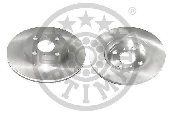ÖN FREN DİSKİ (HAVA KANALLI) TOYOTA YARIS 1,0L 1SZ-FE SCP10 99-05 / 1,3L 2SZ-FE SCP12 99-05 / 1,3L 2NZ-FE NCP10 99-05 - büyük tip - arkalar disk ise (255 çap x 4 bijon) - Adet disk fiyatıdır - OPTIMAL - OEM 435120D050