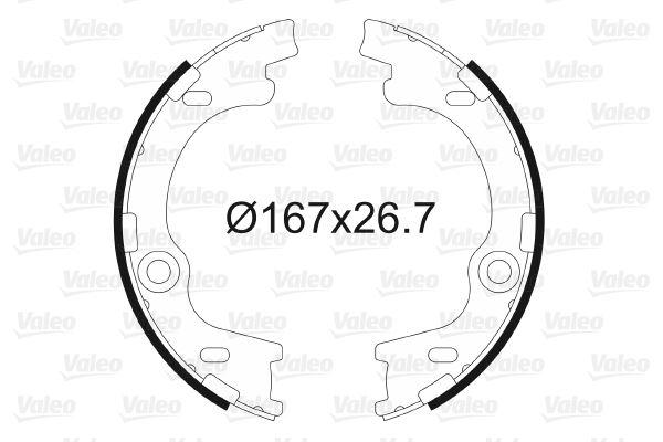 EL FREN BALATASI SPORTAGE 2.0 CRDI 06- 2.0 I 16V 04- - VALEO - OEM 583052SA00