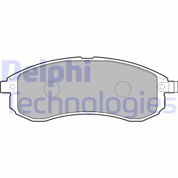 ÖN FREN BALATA MITSUBISHI L200 2,5L 4D56INT MAGNUM K74T TURBO 4x4 02-06 - DELPHI - OEM MN102622
