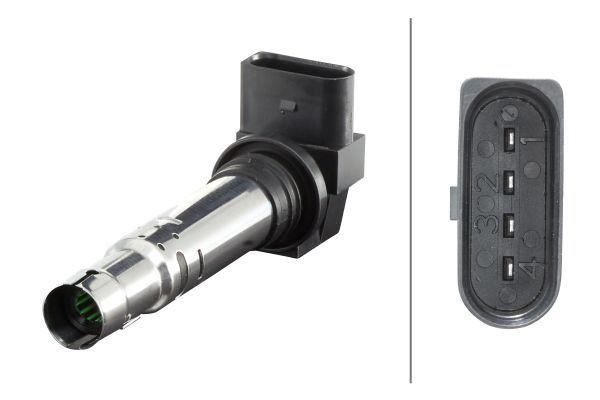 ATEŞLEME BOBİNİ GOLF4/5/6-BORA-JETTA-POLO-A3 1.4 16V-1.6 FSI -1.4 TSI (BBY-BCB-BMY-CAVA-CAXA-BLF) - HELLA - OEM 036905715F