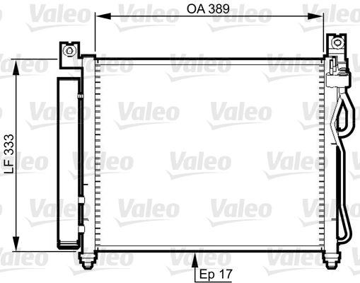 KONDENSER PICANTO - VALEO - OEM 97606-07200