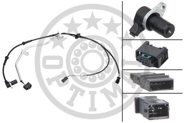 TEKERLEK HİZ SENSÖRÜ A48D2-B5)-A4 Avant8D5-B5)-A64B2-C5)-A6 Avant4B5-C5) - OPTIMAL - OEM 8D0927807G