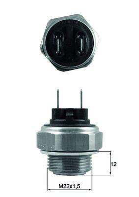 FAN MÜŞÜRÜ RENAULT 9 (L42_) 64C - MAHLE - OEM 7701348194