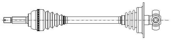 (x) AKS ÖN SAĞ MASTER III 1.9 DCI ABS'SİZ 02=> - CIFAM - OEM 8200052421