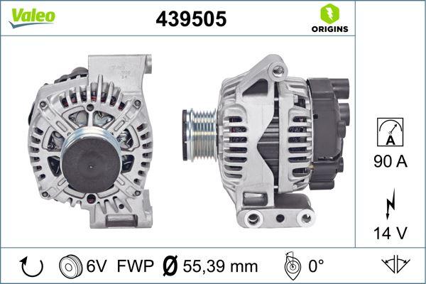 ALTERNATÖR 14V 90A FIAT EGEA 16> 500 07> DOB - VALEO - OEM 51784845
