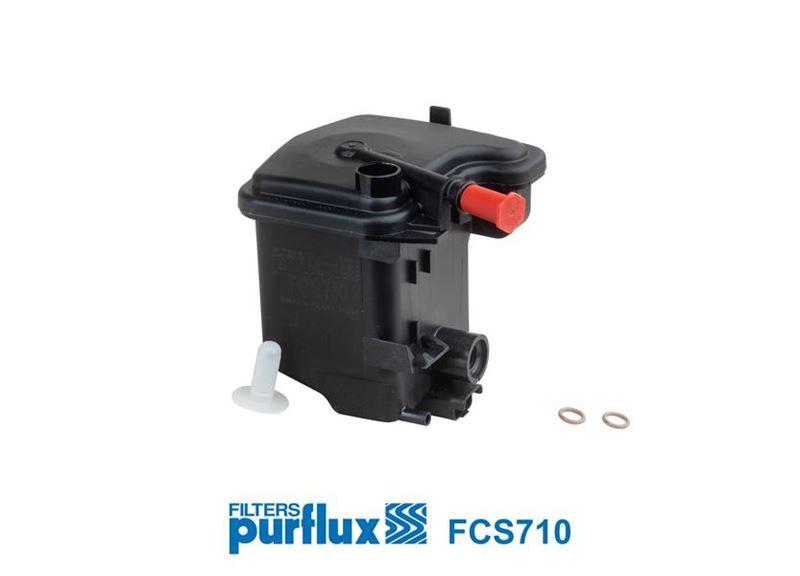 YAKIT FİLTRESİ PARTNER-206-207-307-308-407-BERLINGO-C2-C3-C4-C5-FIESTA-FOCUS-C-MAX-TEPEE 1.6HDI - PURFLUX - OEM 3M5Q