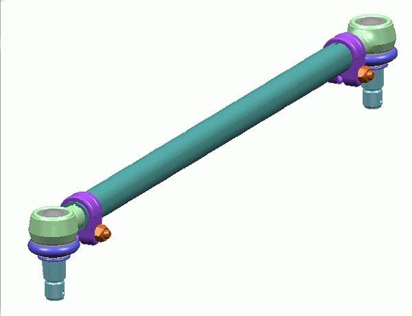 LEMFOERDER STEERING TIE ROD — LEMFORDER 3330401 - LEMFORDER