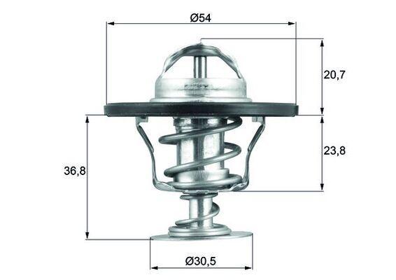 TERMOSTAT Thermostat insert — MAHLE TX5292 - MAHLE