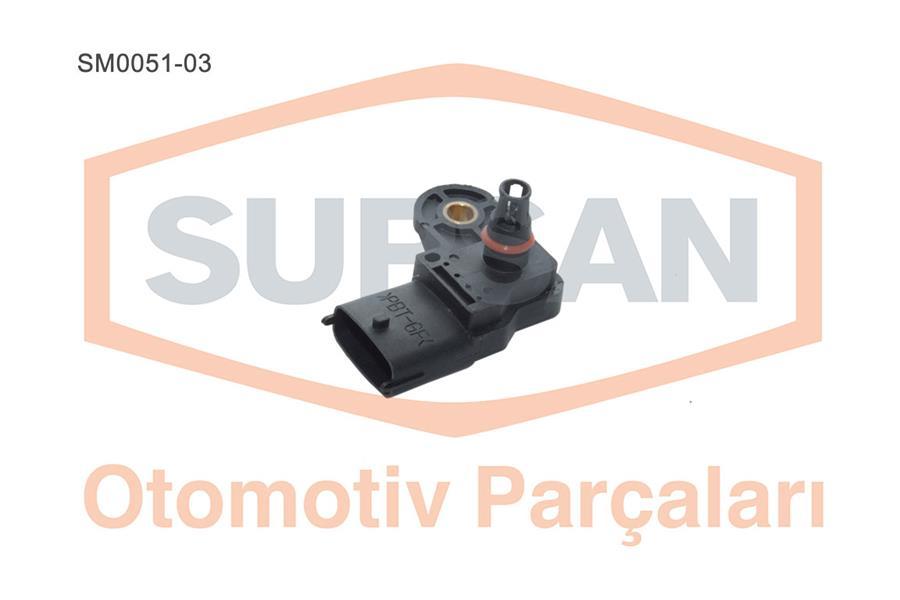 SENSÖR MAP OPEL VECTRA 2.0İ 16V (ENG. X20XEV/ X22XE) - SUPSAN - OEM 93399801