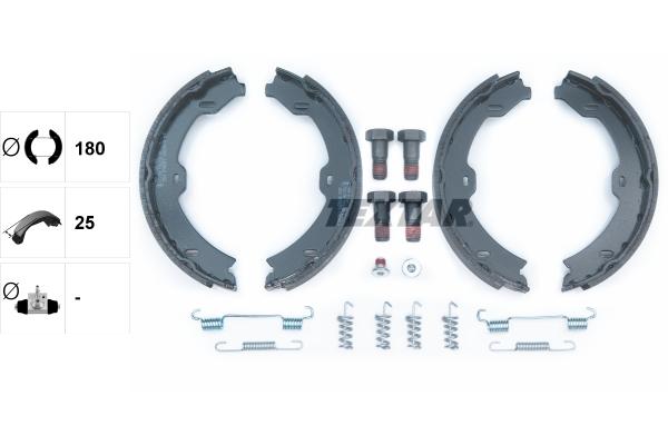 FREN BALATASI ARKA (PARK FRENI) MERCEDES C219 W211 S211 W212 R230 - TEXTAR - OEM A2214200520