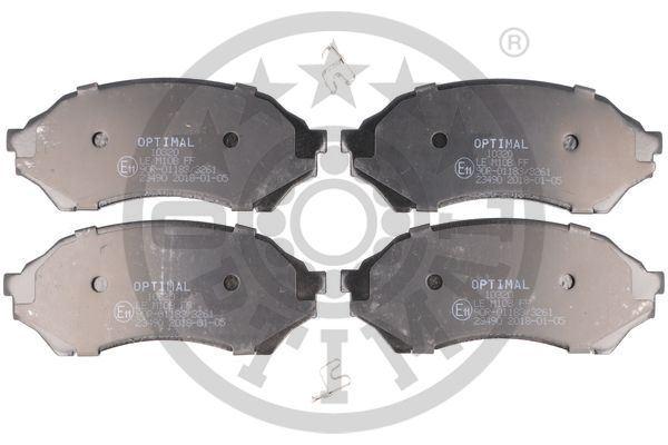 ÖN FREN BALATA MAZDA 323 LANTIS 1,5L ZL BJ 99-01 - OPTIMAL - OEM BJYD3323Z