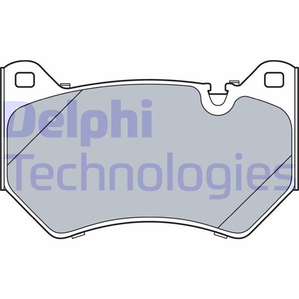 FREN BALATASI ÖNAUDIQ5-SQ5 — DELPHI LP3529 - DELPHI - OEM 80A698151B