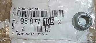 MUHTELIF SOMUN — PSA 9807710580 - PSA - OEM 9807710580