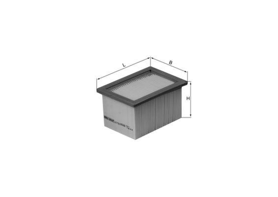 HAVA FİLTRESİ Air filter element — MAHLE LX1790 - MAHLE