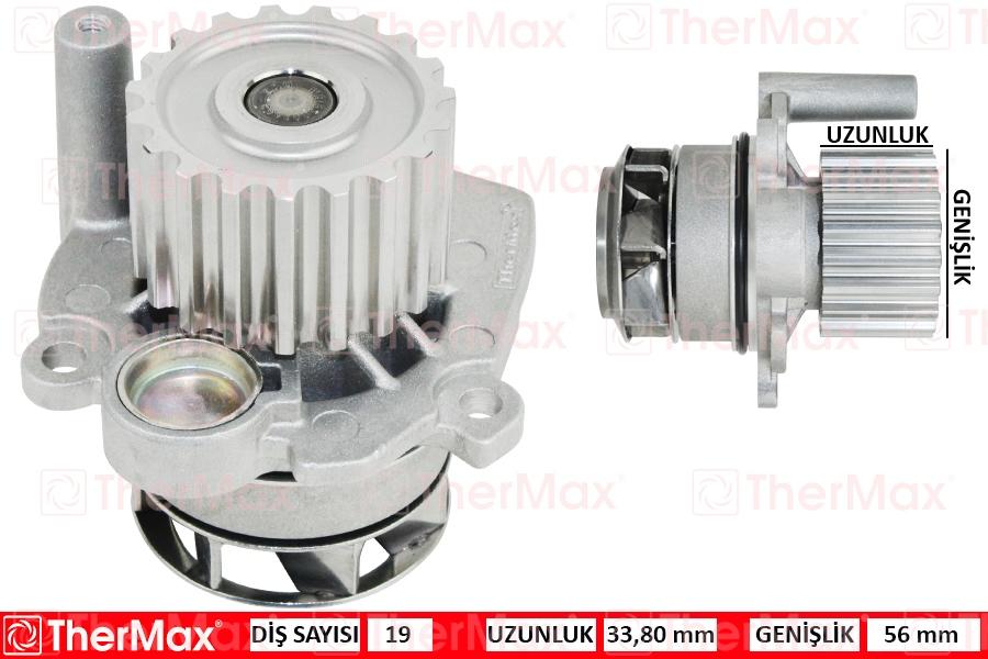 DEVİRDAİM POLO (99-01)-FABIA (00-07) IBIZA IV (02-09) 1.4TDI (AMF-BNM-BNV) - THERMAX - OEM 045121011B