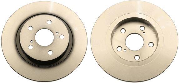 ARKA FREN DİSKİ (DOLU TİP) TOYOTA AVENSIS 1,6L 1,8L 1ZR-FAE 2ZR-FAE ZZT270 ZZT271 09-> / 2,0L 1AD-FTV ADT270 09-> (290 çap X 5 bijon) - Takım disk fiyatıdır - TRW - OEM 4243105070