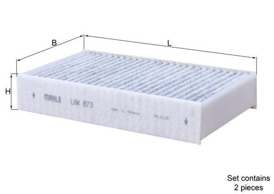 POLEN FILTRESI — MAHLE LAK873-S - MAHLE