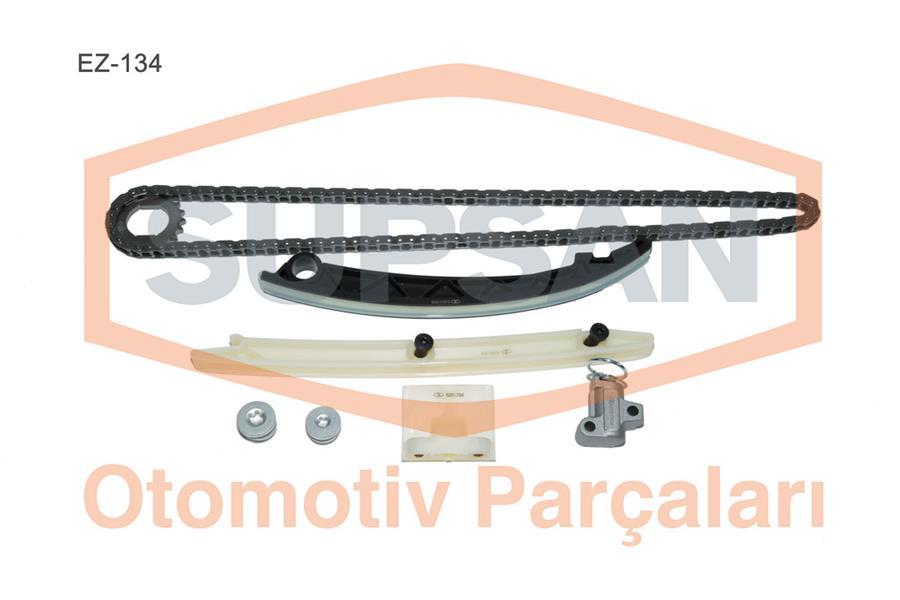 EKSANTRİK ZİNCİR KİTİ (SETİ) OPEL CORSA 1.2-1.4 16V TWINPORT (7 PARÇA) - SUPSAN - OEM 6606027
