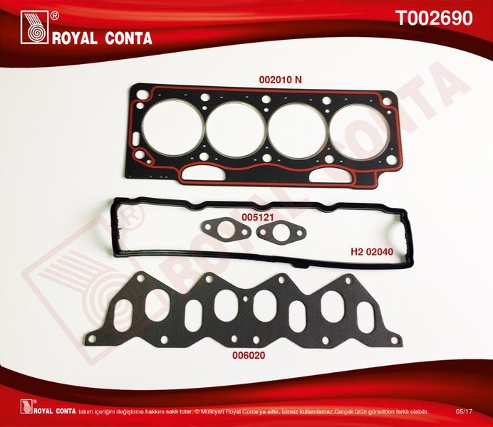 ÜST TAKIM CONTA STD. KEÇESİZ R11 FLASH 1700 F2N - ROYAL