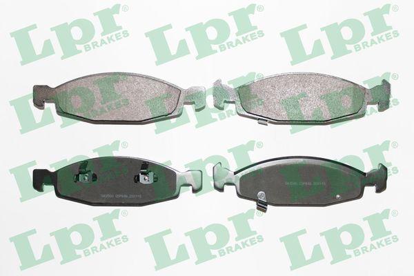 ÖN BALATA JEEP GRAND CHEROKEE 2.5 2.5TD 3.1 (91-01) 2.7CRDİ 4.0 4.7 (99-9.05) - LPR - OEM 05011969AA