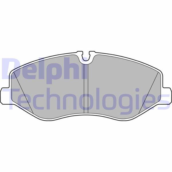 FREN BALATASI ON MERCEDES VITO W447 - DELPHI - OEM A4474200220