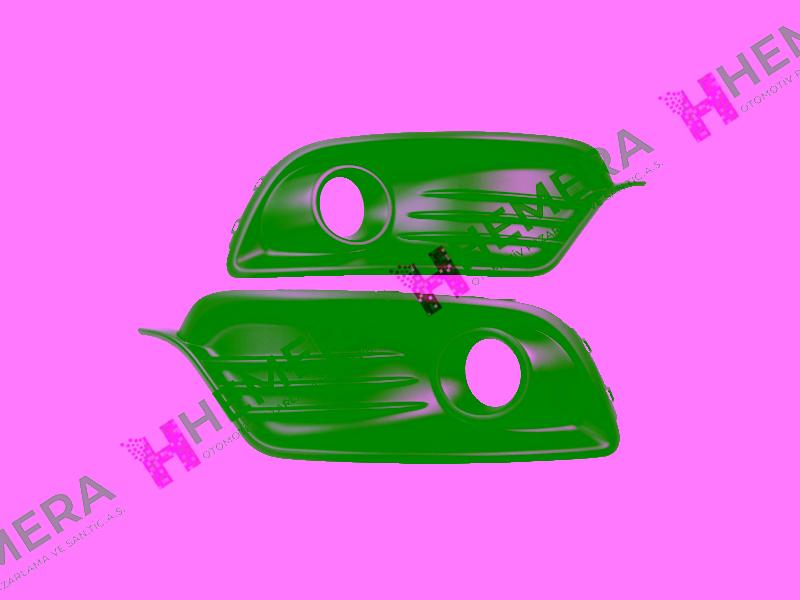 SİS FAR KAPAĞI SET RENAULT MEGANE III 2014-2015 - PULO - OEM 261520438R