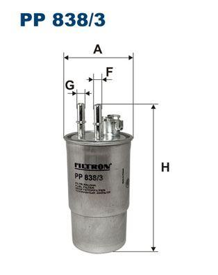 YAKIT FİLTRESİ MONDEO 2.0 TDDI (11/00-08/01) - FILTRON - OEM 1S719155AC