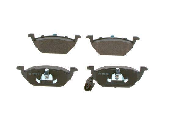 ÖN BALATA FİŞLİ KÜÇÜK GOLF4-GOLF5-JETTA-BORA-POLO-A3-LEON 97=> - BOSCH - OEM 1J0698151G
