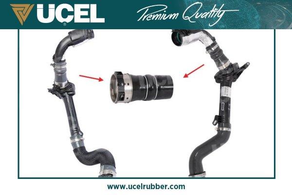 TURBO HORTUMU KUCUK METAL BORU HARIC R.MEGANE IIIFLUENCE 1.5 DCI 110 HP 09+ MODEL - UCEL - OEM 144602487R