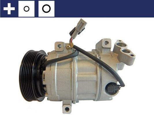KLİMA KOMPRESÖRÜ LAGUNA III 07>15 LATITUDE 10> 1.5dCi K9K 1.6 K4M 3.0dCi V9X (12V 6 KANAL 120MM) - MAHLE - OEM 7711497037