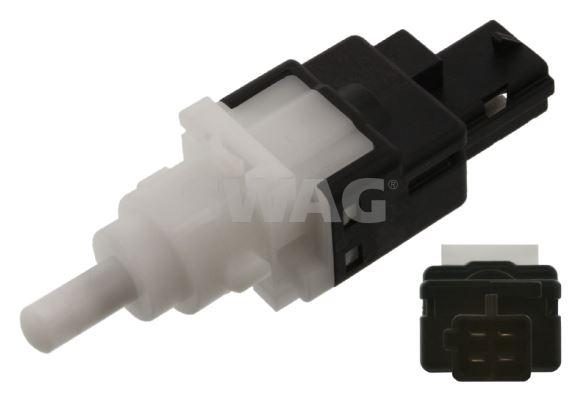 FREN PEDAL MÜŞÜRÜ ALBEA-LINEA-DOBLO-PUNTO-500-BRAVO-DUCATO 2001 => (2 FİŞLİ SİYAH-BEYAZ) (46840510) - SWAG - OEM 46840510