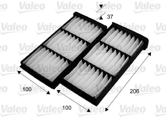 POLEN FİLTRESİ OUTLANDER-PAJERO 00> ÇİFTLİ - VALEO - OEM MR315172
