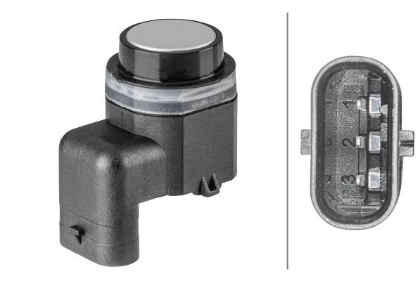 PARK YARDIM SENSÖRÜ 3-KUTUPLU VW - HELLA - OEM 3C0919275AD