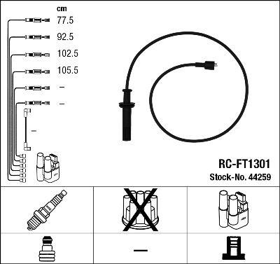 RC-FT1301 ATEŞLEME KABLOSU - NGK