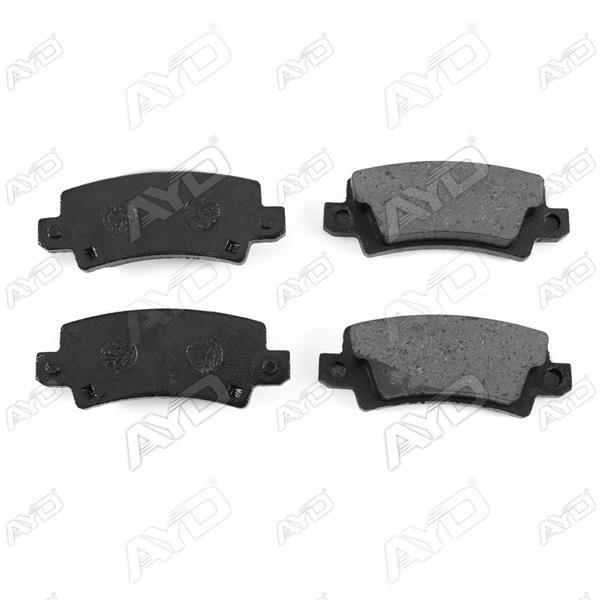 ARKA FREN BALATA TOYOTA COROLLA 1.4L 1.6L 4ZZ-FE 3ZZ-FE ZZE120 ZZE121 VVTi 02-06 / 1.4L 1NDTV NDE120 04-06 - AYD - OEM 0446602070