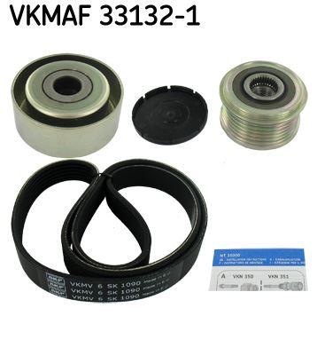 ALTERNATÖR GERGİ KİTİ+KASNAĞI (6PK1090) P206-P207-P307-C2-C3-C4 1.4HDI-1.4 16V-1.6 16V (KLİMALI) - SKF - OEM 1613840180