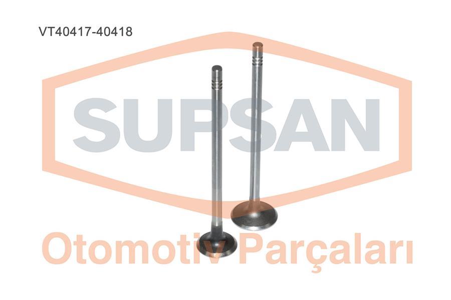 SUBAP EMME+EKSOZ (IN-8 EX-8) CLIO II TWINGO II 1.2 16V 2001-> (D4F) - SUPSAN - OEM 7701473004