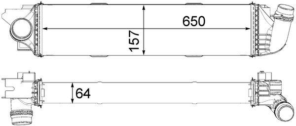 TURBO RADYATORU TRAFIC III - VALEO - OEM 14496-0050R