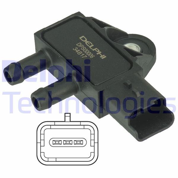 FAP KAPTÖRÜ (EGSOZ BASINÇ SENSÖRÜ) VIVARO C-ZAFIRA-P207-P208-P301-P307-P308-P508-P2008-MINI R55 R56 P3008-P5008-BOXER-JUMPER-PARTNER-BERLINGO-C-ELYSEE-C2-C3-C4-C5-JUMPY-DS4-DS5 1.4-1.6-2.0-2.2 HDI DTH - DELPHI - OEM 1618.Z9
