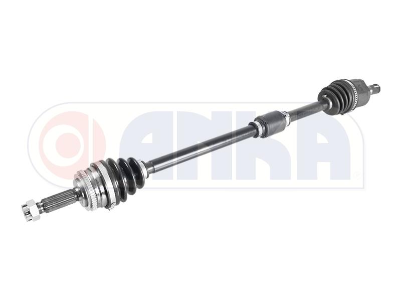 KOMPLE AKS SAĞ HYUNDAI ACCENT ERA 1.4L 1.6L G4EE G4ED benzinli 06-10 ABS`li (25x25 - ABS= 48 diş) komple boy = 924mm - ANKA - OEM 495001E050